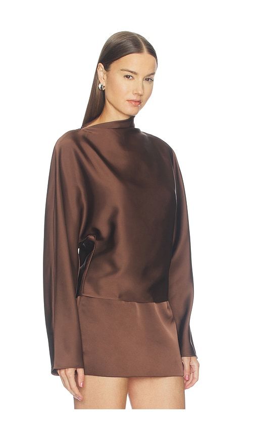 Ondina Top in Chocolate. - size L (also in M, S, XS, XXS) - Camila Coelho - Modalova