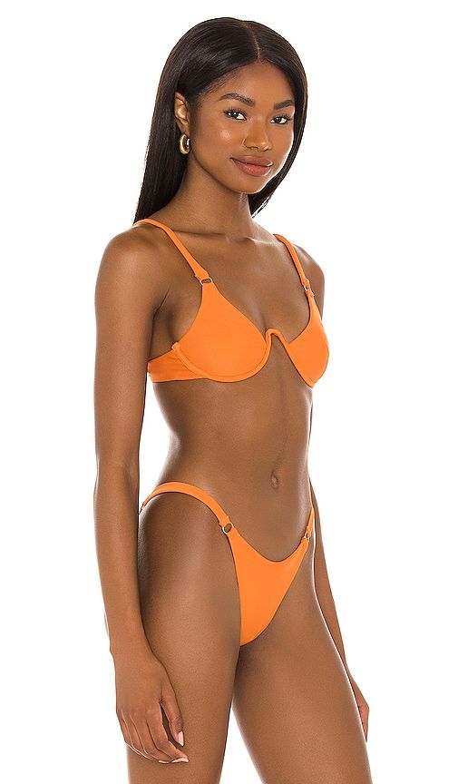 Tango Top in Burnt Orange. - size S (also in XS) - Camila Coelho - Modalova