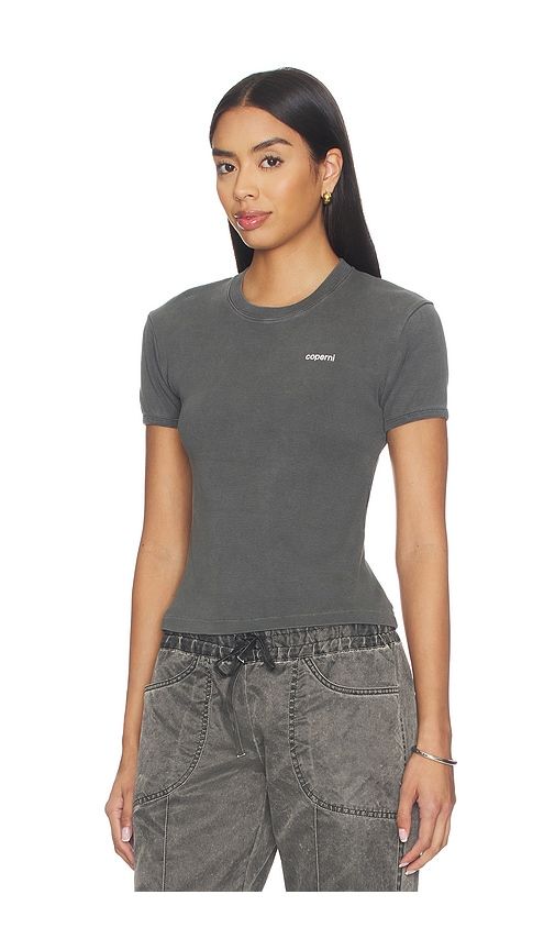 Baby Tee in Charcoal. - size L (also in S, XS) - Coperni - Modalova