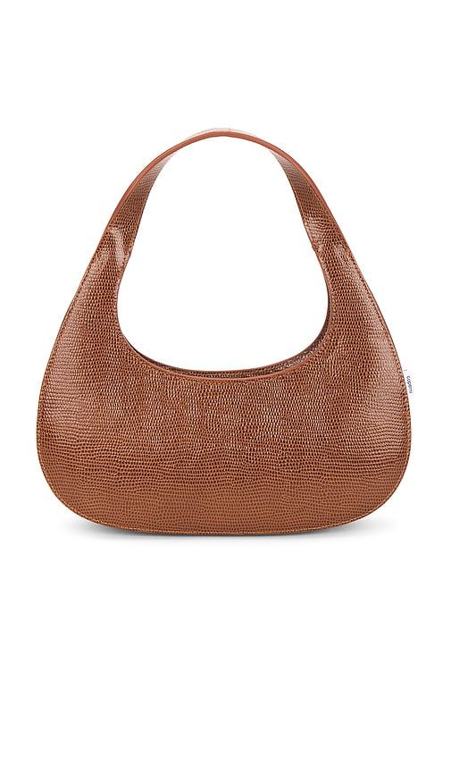Lizard Print Slim Swipe Shoulder Bag in Brown - Coperni - Modalova
