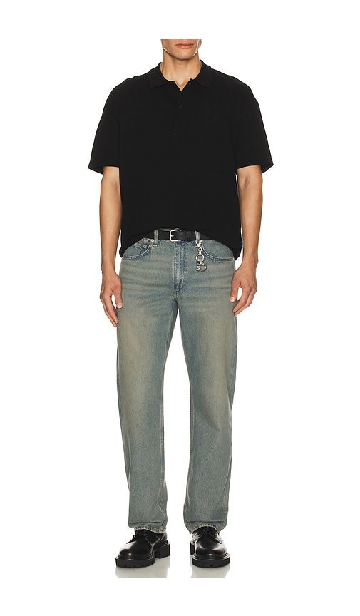 Lennon Polo Tee in Black. - size S (also in XL/1X) - COTTON CITIZEN - Modalova
