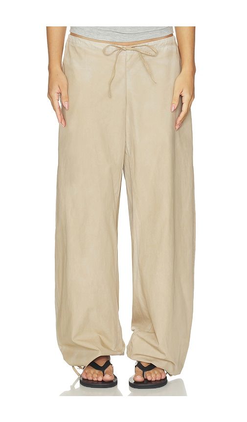 The Santorini Drawstring Pant in Neutral. - size M (also in S, XS) - COTTON CITIZEN - Modalova