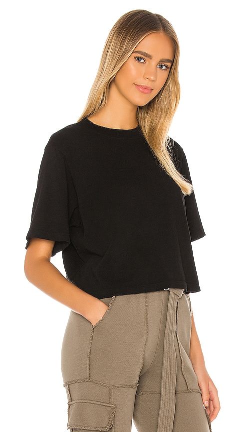 Tokyo Crop Tee in Black. - size L (also in M, S, XS) - COTTON CITIZEN - Modalova