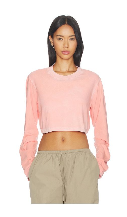 The Tokyo Crop Shirt in Pink. - size M (also in S) - COTTON CITIZEN - Modalova