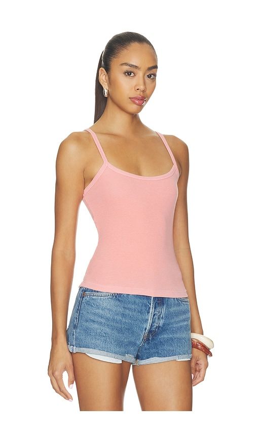 The Verona Spaghetti Tank in Pink. - size L (also in M) - COTTON CITIZEN - Modalova