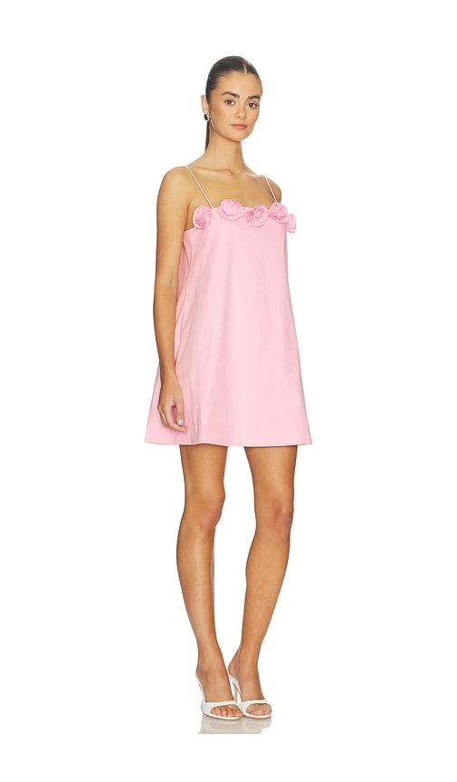 Vera Mini Dress in Pink. - size L (also in S, XS) - CAROLINE CONSTAS - Modalova