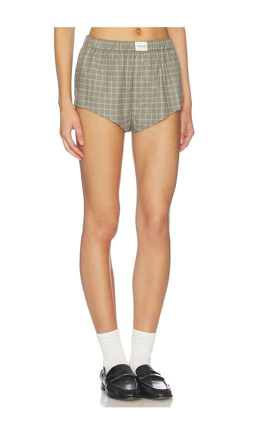 Boxer Pantie in Dark Green. - size S (also in XXS, M, L, XL) - CLOSED - Modalova