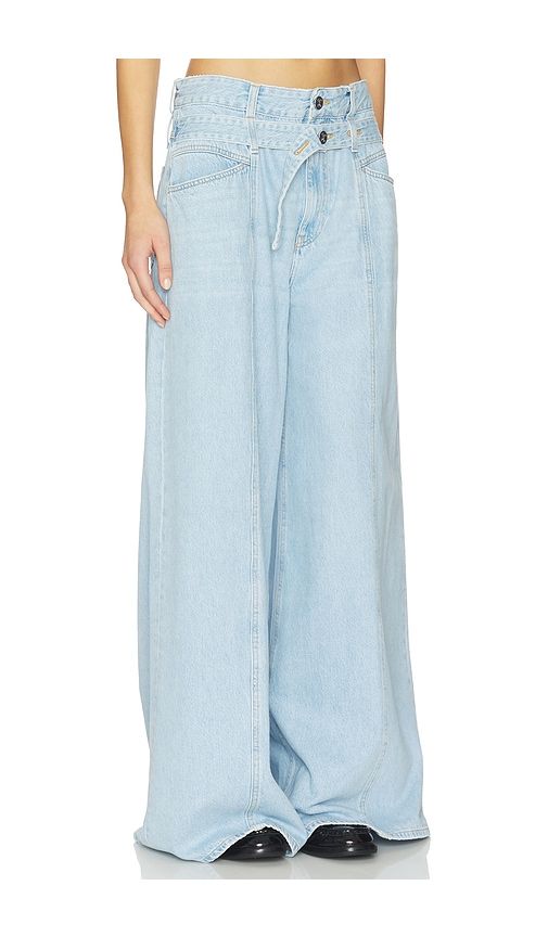 Zoya Wide Leg Jeans in Blue. - size 24 (also in 25, 27, 28, 31) - CLOSED - Modalova