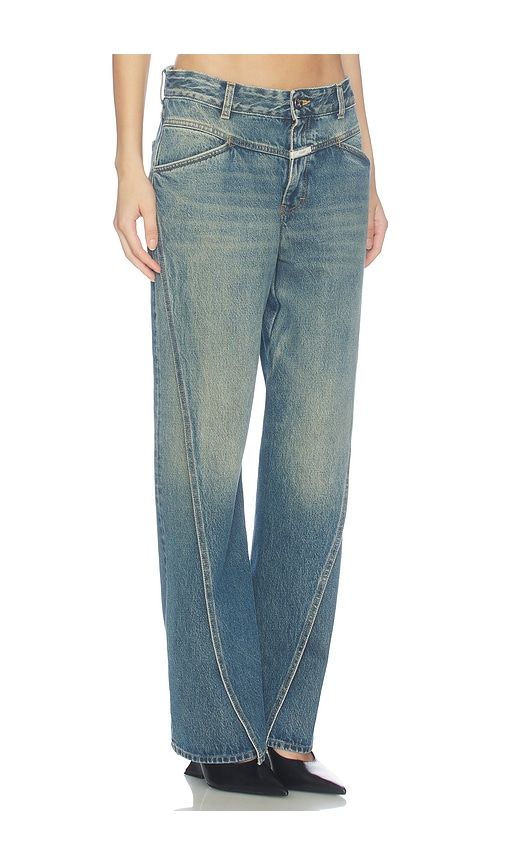 Cala-x Wide Leg Jeans in Blue. - size 23 (also in 24, 25, 28, 29, 30) - CLOSED - Modalova
