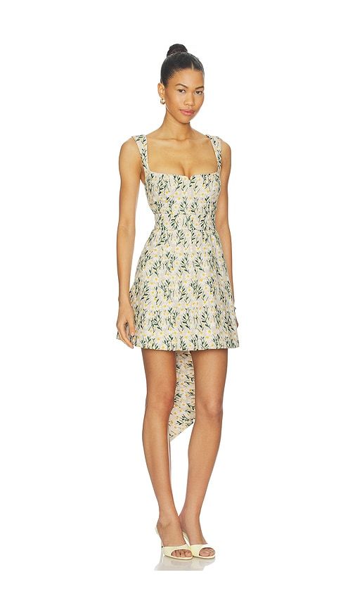 Rue Mini Dress in Beige. - size L (also in M, XS) - Clea - Modalova