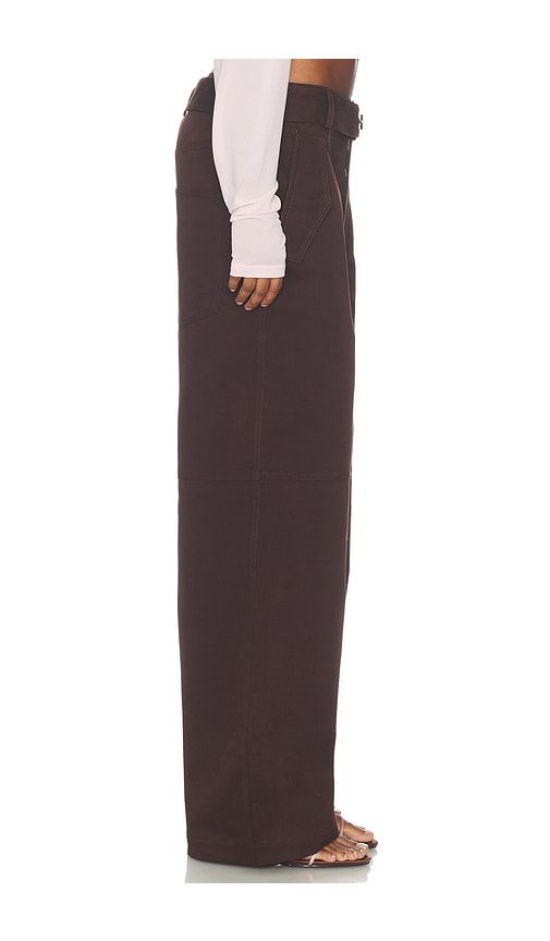 Pablo Trouser in Brown. - size L (also in S, XS) - Clea - Modalova
