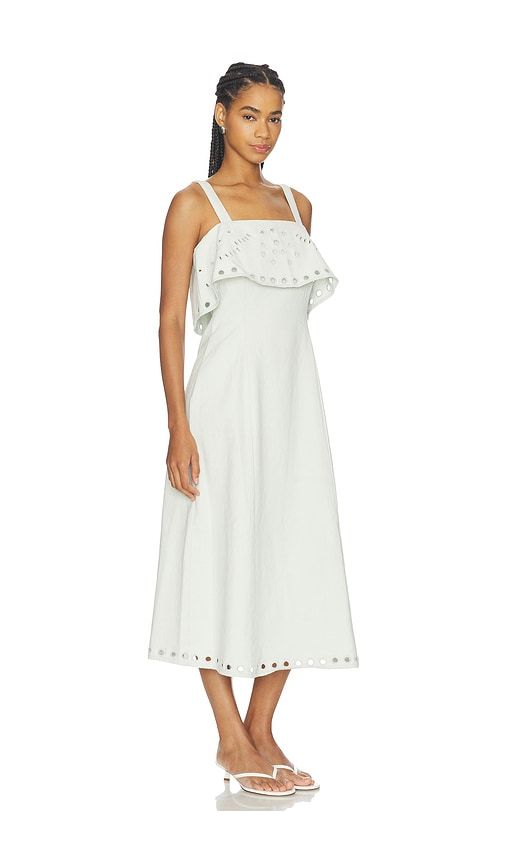 Kinsale Midi Dress in Baby Blue. - size S (also in XS, M, L, XL) - Cleobella - Modalova