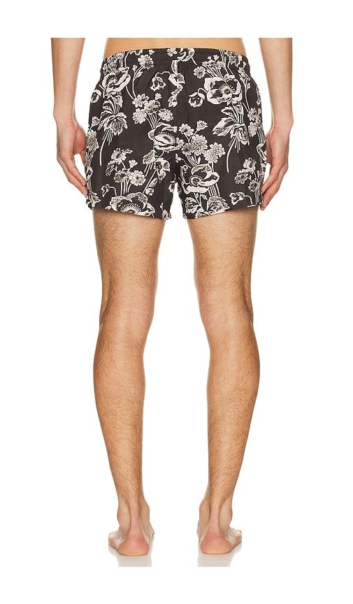 Painted Peonies Short Swim Short in . - size L (also in M, XL/1X, XXL/2X) - Commas - Modalova