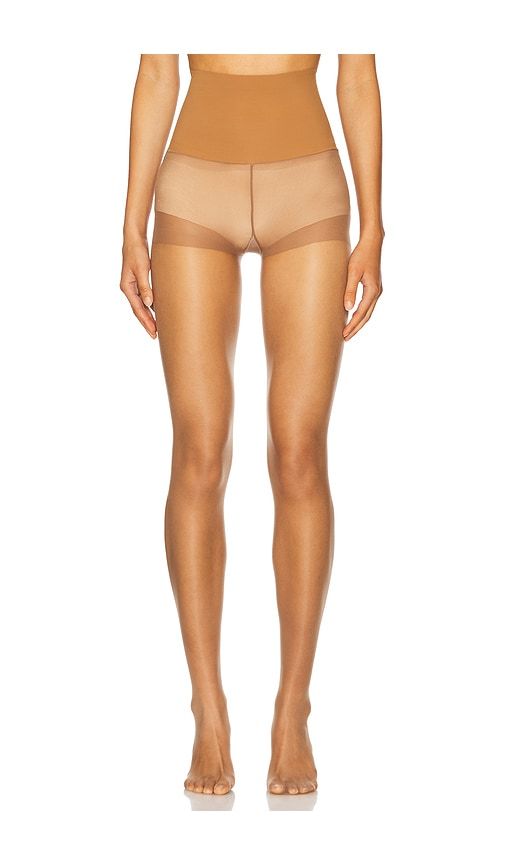 Highlighter Sheer Tights in Beige. - size L (also in M, S, XL) - Commando - Modalova