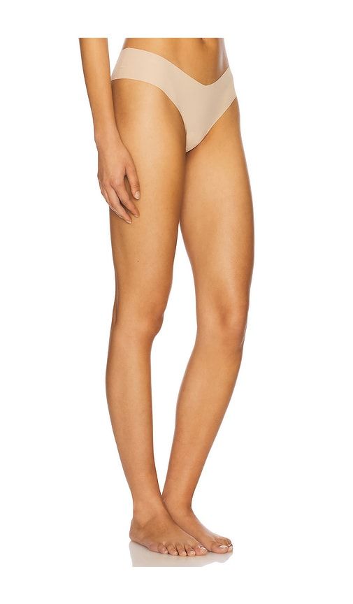 Invisible Rib Thong in Nude - Commando - Modalova