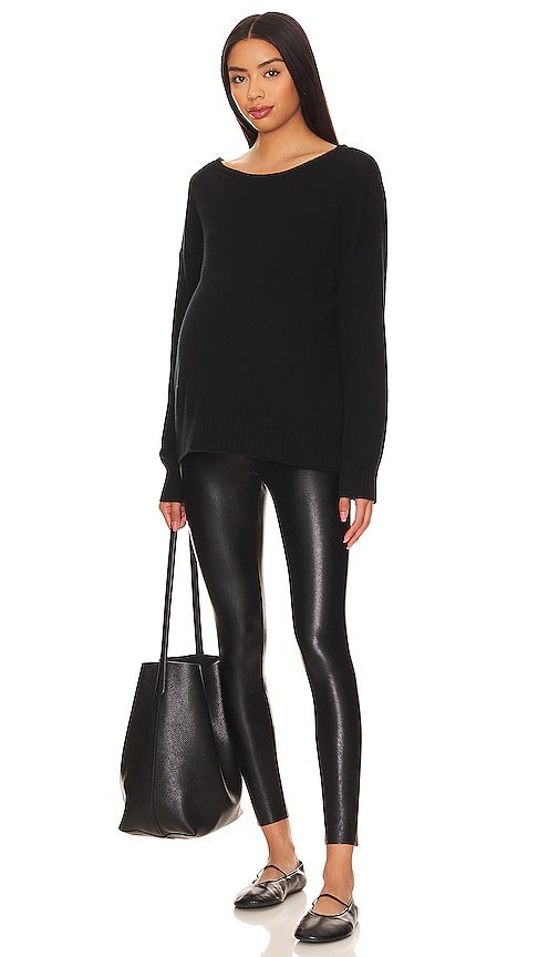 Faux Leather Maternity Legging in . Taglia M. Also in L, S, XL, XS - Commando - Modalova