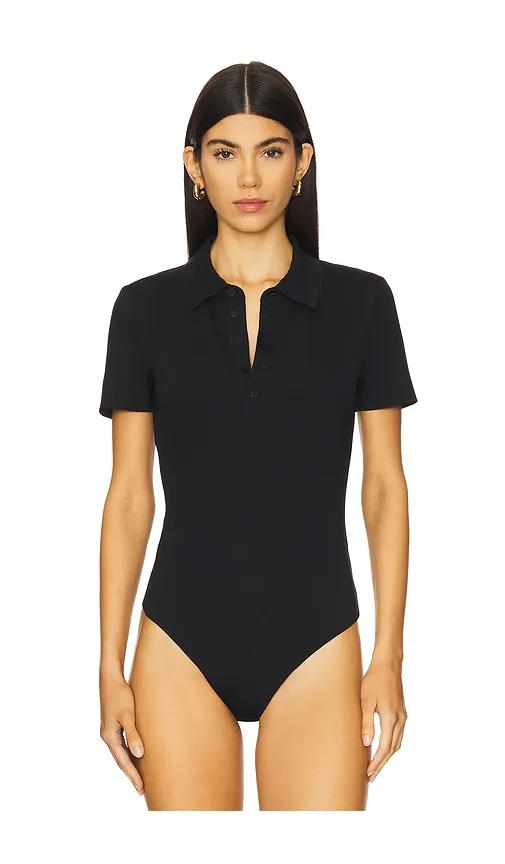 Neoprene Polo Bodysuit in . - size L (also in S, XL, XS) - Commando - Modalova