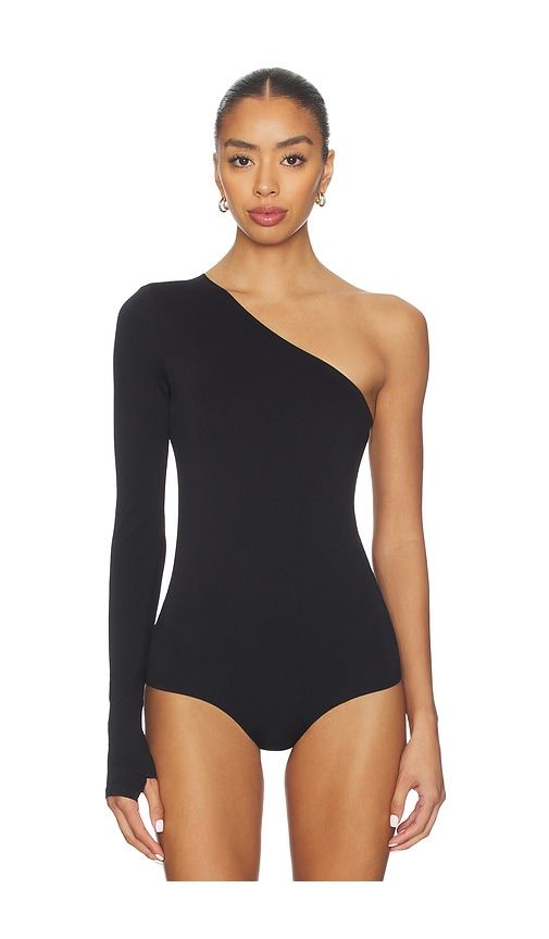 Prima Ballet One Shoulder Bodysuit in - Commando - Modalova