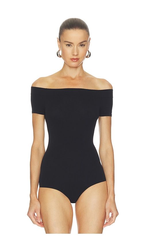 Ballet Cap Sleeve Bodysuit in - Commando - Modalova