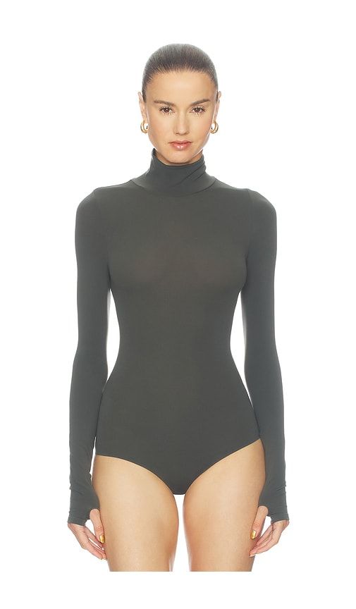 Ballet Turtleneck Bodysuit in Grey - Commando - Modalova