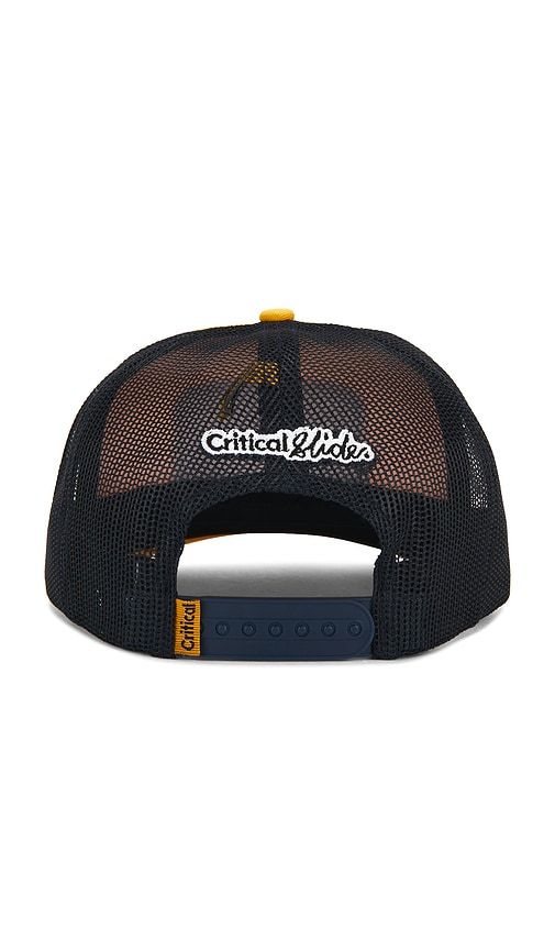 Island Time Trucker Cap in Yellow,Black - Critical Slide - Modalova