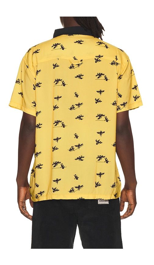 Swoopy Boy Resort Shirt in Yellow. - size L (also in M, S, XL/1X) - Critical Slide - Modalova