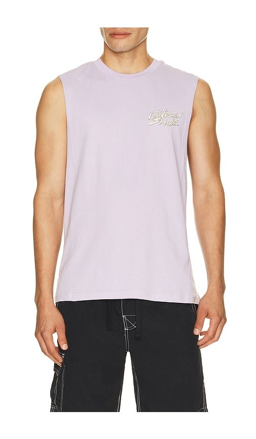 Electric Muscle Tank in Purple. - size L (also in M, S, XL/1X) - Critical Slide - Modalova