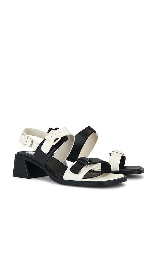 Kora Sandal in Black,White. - size 38 (also in 39, 41) - Camper - Modalova