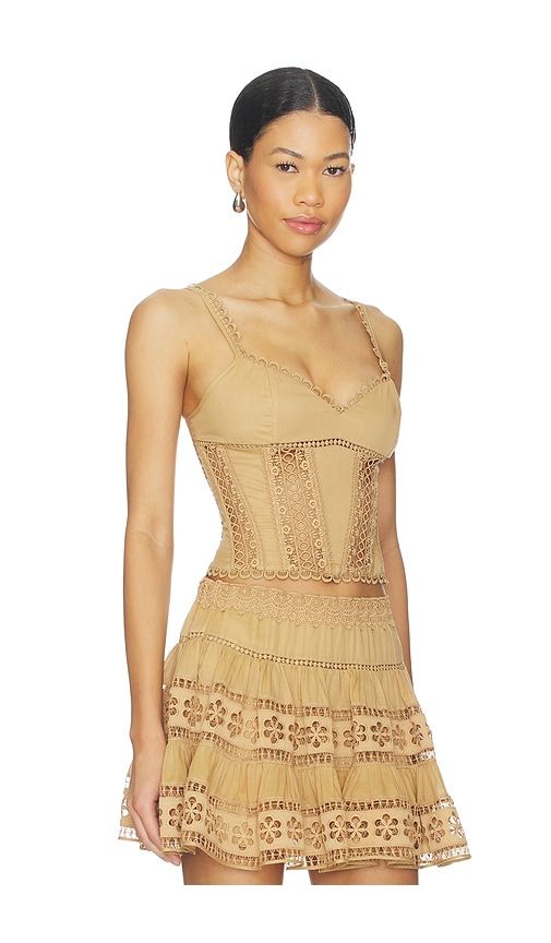 Bustier Top Poppy in Tan. - size M (also in XL) - Charo Ruiz Ibiza - Modalova