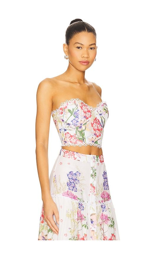 Bio Bustier in Ivory,Pink. - size S (also in XS) - Charo Ruiz Ibiza - Modalova