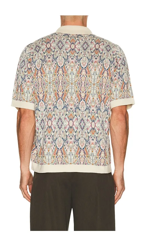 Trance Knit Shirt in Nude. - size L (also in S, XL/1X, XXL/2X) - Corridor - Modalova