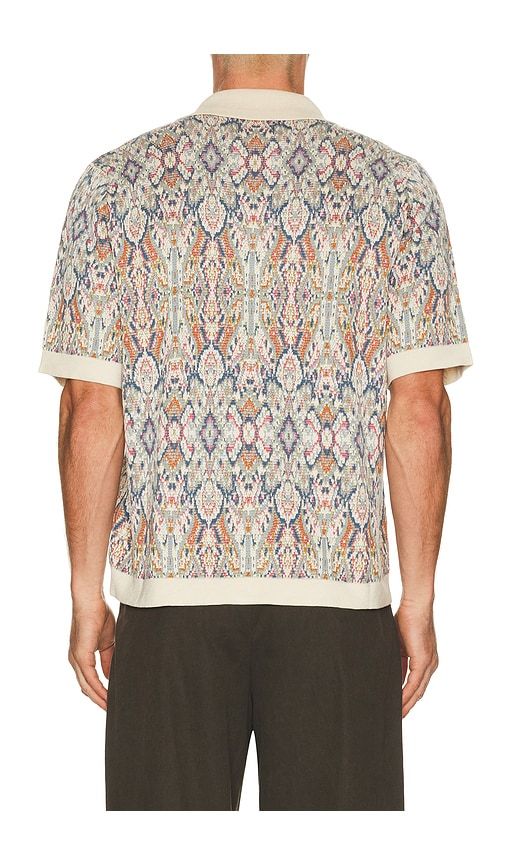 Trance Knit Shirt in Nude. - size S (also in L, XL/1X, XXL/2X) - Corridor - Modalova