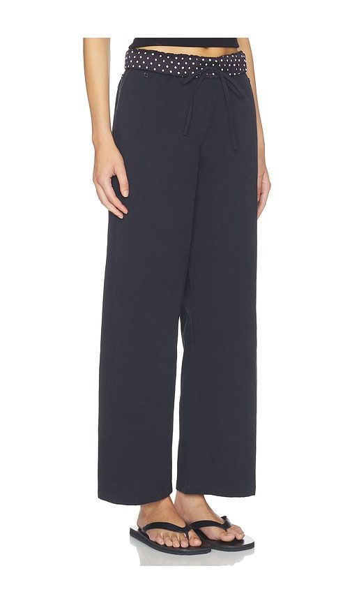 Ruffled Waistband Two-way Casual Pants in . - size L (also in M, S) - Cubic London - Modalova