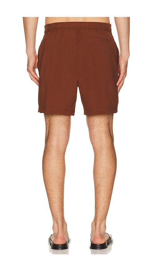 Nicco Swim Short in Brown. - size S (also in M, L, XL/1X) - Cult Gaia - Modalova