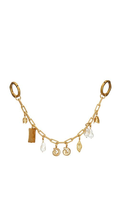 Bijou Bag Charm in Metallic Gold - Cult Gaia - Modalova