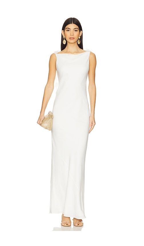 Nymeria Gown in White. - size L (also in XS) - Cult Gaia - Modalova