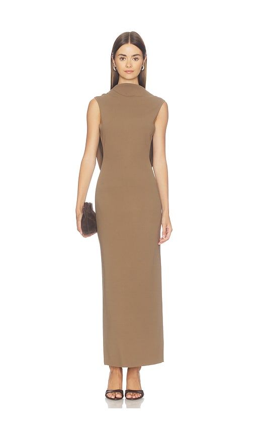 Perila Dress in Tan. - size L (also in M, XXS) - Cult Gaia - Modalova