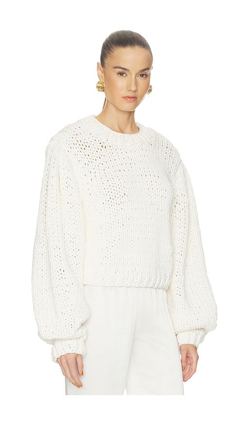 Trina Pullover Sweater in Ivory. - size L (also in M, XL) - Cult Gaia - Modalova