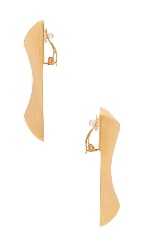 Alaya Earring in Metallic Gold - Cult Gaia - Modalova