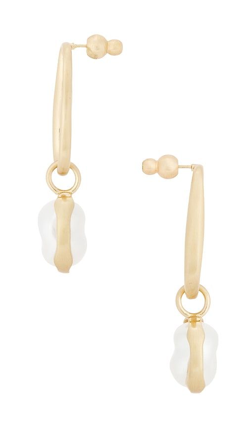 Vera Earring in Metallic Gold - Cult Gaia - Modalova