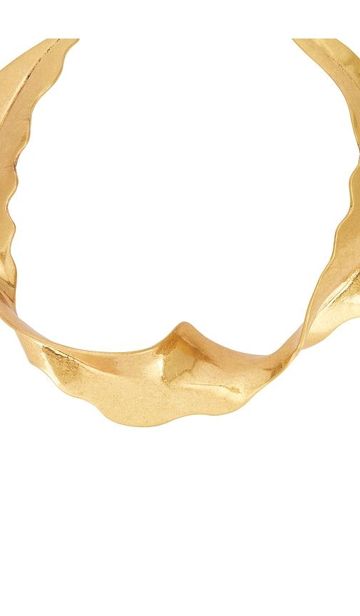Giada Choker Necklace in Metallic Gold - Cult Gaia - Modalova