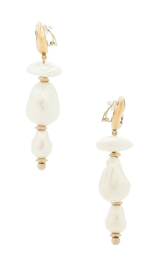 Fabbie Earring in in Cream - Cult Gaia - Modalova