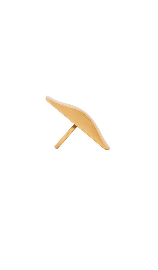 Tazia Ring in Metallic Gold. - size 7 (also in 8) - Cult Gaia - Modalova