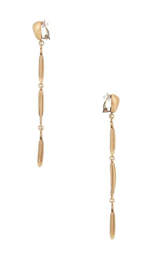 Neemo Trio Earring in Metallic Gold - Cult Gaia - Modalova