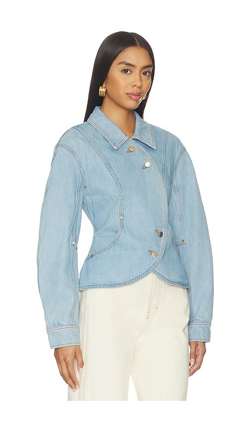 Pacha Jacket in Blue. - size M (also in S) - Cult Gaia - Modalova