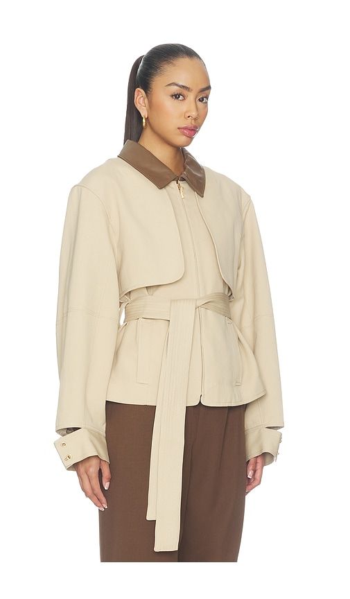 Amyra Jacket in Neutral. - size M (also in S, XL, XS, XXS) - Cult Gaia - Modalova