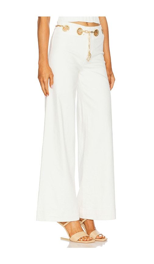 Sydney Pant in White. - size 25 (also in 26, 28, 29) - Cult Gaia - Modalova