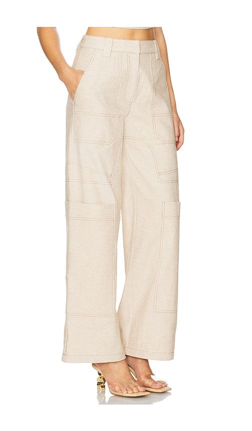 Wynn Pant in Neutral. - size 12 (also in 8) - Cult Gaia - Modalova