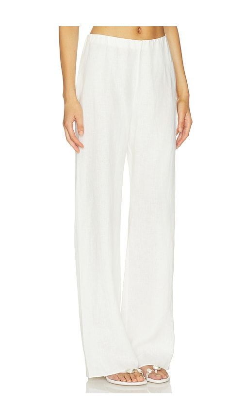 Sara Pant in White. - size 10 (also in 2, 4, 8) - Cult Gaia - Modalova