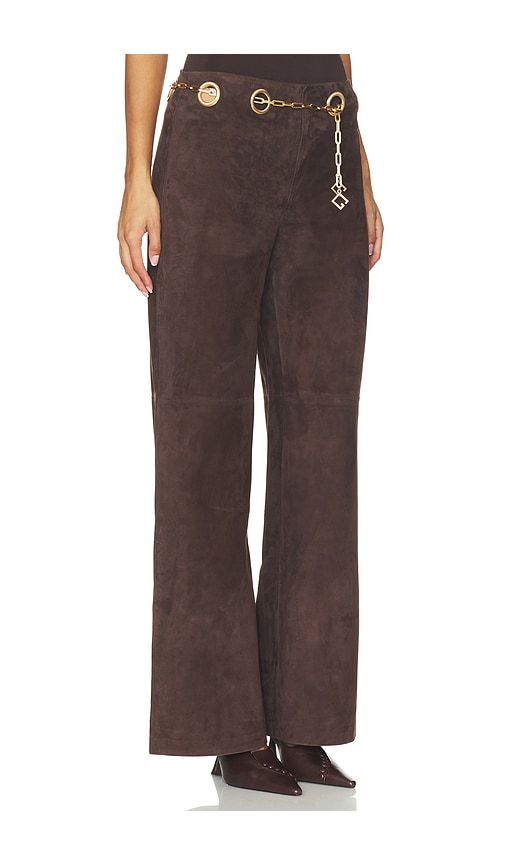 Sydney Pant in Brown. - size 0 (also in 00, 10, 12, 2, 4, 6, 8) - Cult Gaia - Modalova